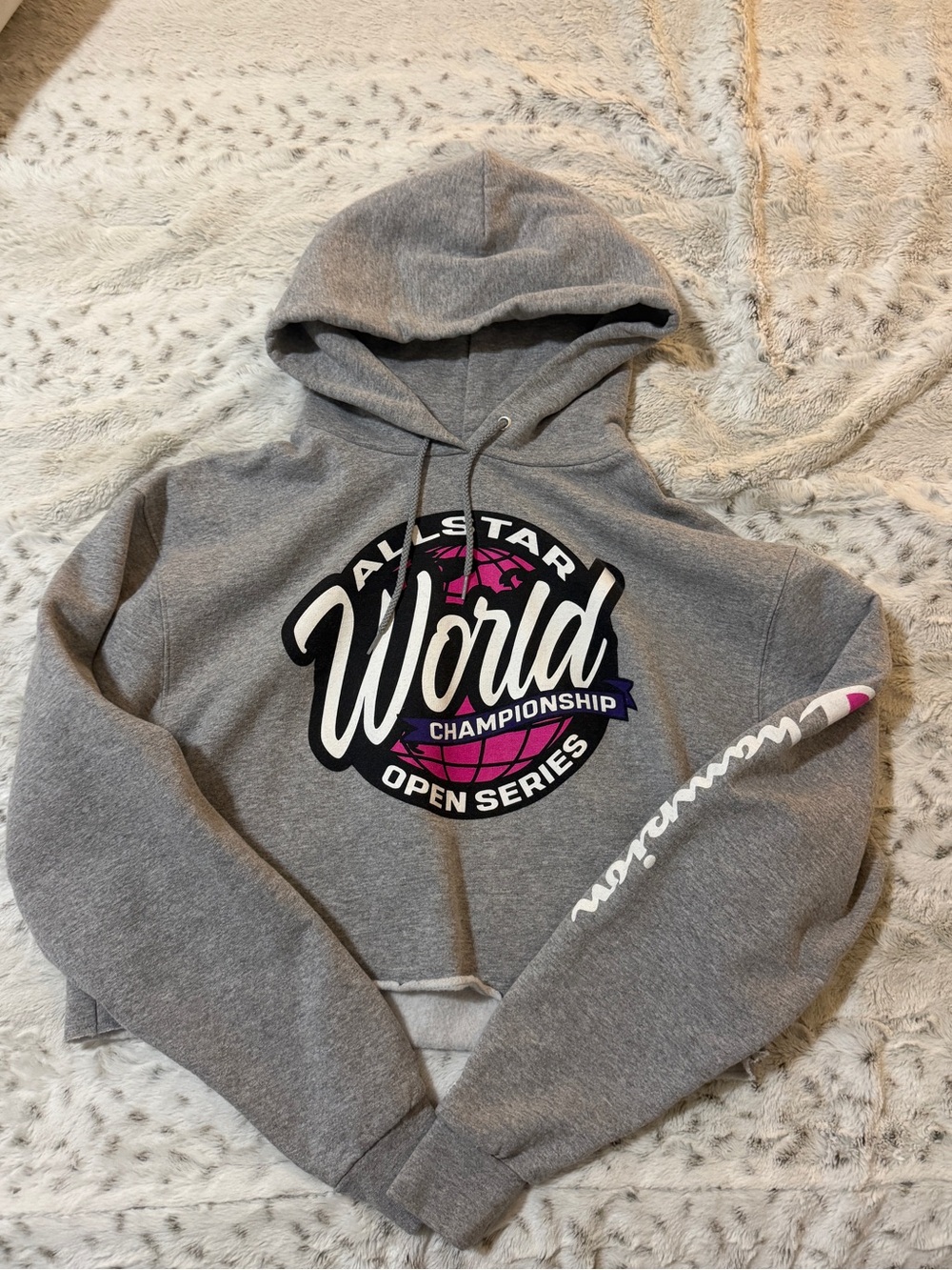All-Star World Championship cropped Hoodie